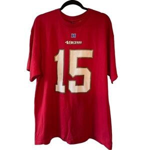 NFL Team Apparel San Francisco 49ers Crabtree #15 Red Shirt Size XL NWT #1808